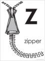 Z, zipper